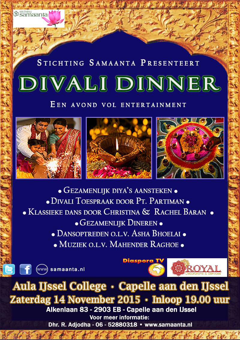 Divali Viering | 14 november 2015