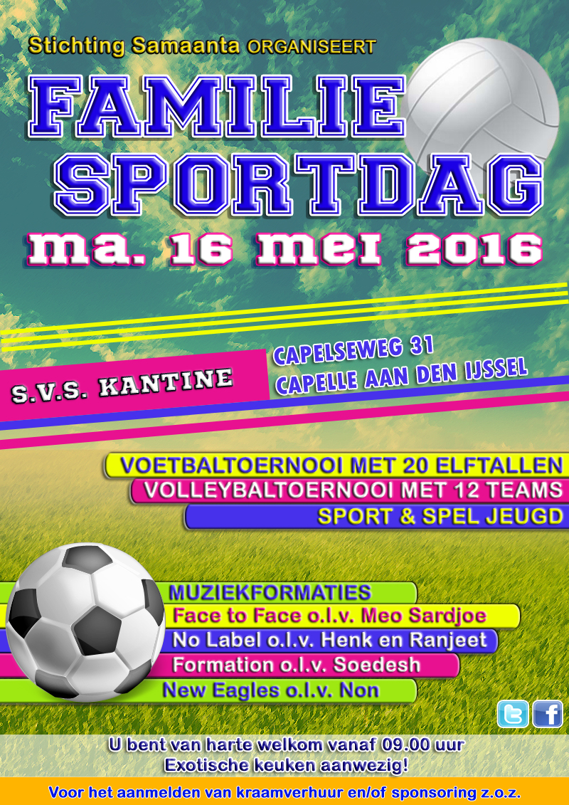 Familie Sportdag | 16 mei 2016