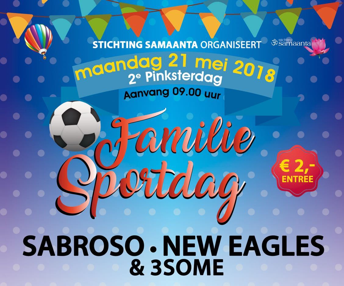 21 mei 2018| Familie Sportdag 2e Pinksterdag